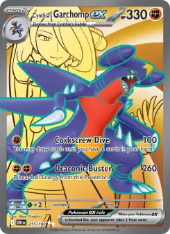Cynthia's Garchomp ex, Destined Rivals #215/182