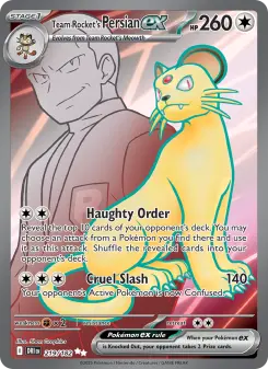 Team Rocket's Persian ex, Destined Rivals #219/182