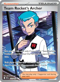Team Rocket's Archer, Destined Rivals #223/182