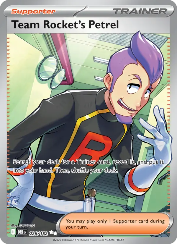 Team Rocket's Petrel, Destined Rivals #226