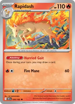 Rapidash, Destined Rivals #30/182