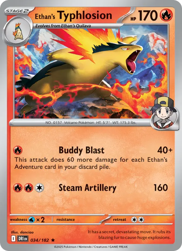 Ethan's Typhlosion, Destined Rivals #34