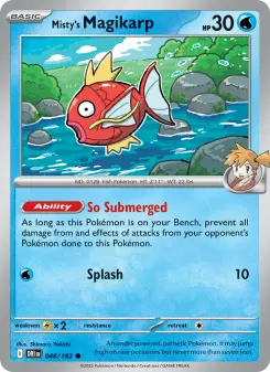 Misty's Magikarp, Destined Rivals #48/182