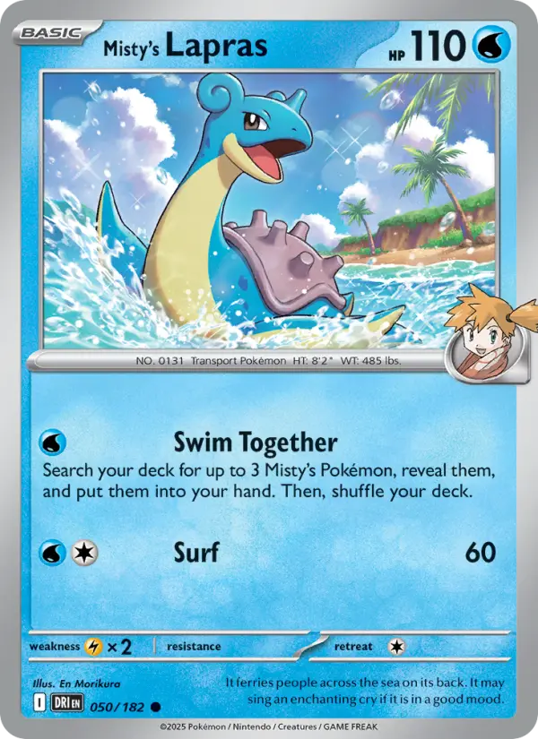 Misty's Lapras, Destined Rivals #50