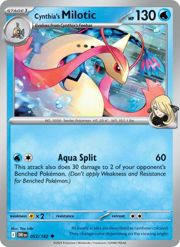 Cynthia's Milotic, Destined Rivals #53