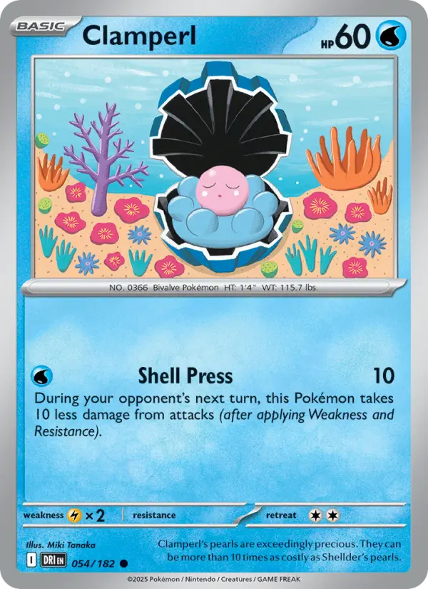 Clamperl, Destined Rivals #54
