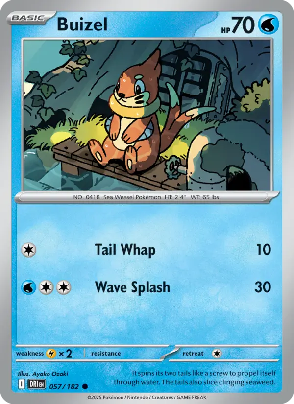 Buizel, Destined Rivals #57