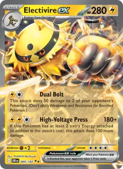 Electivire ex, Destined Rivals #69/182