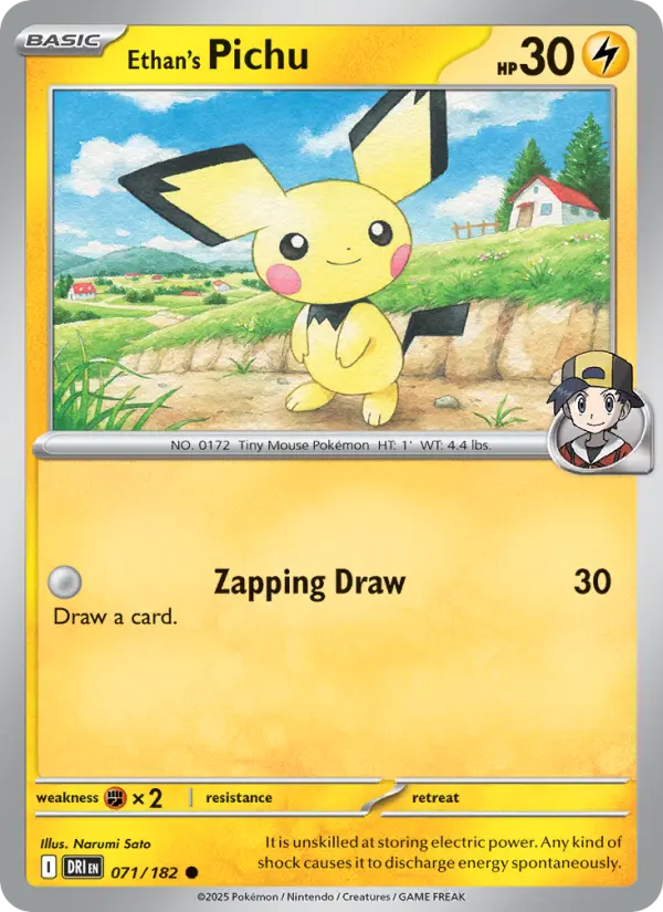 Ethan's Pichu, Destined Rivals #71