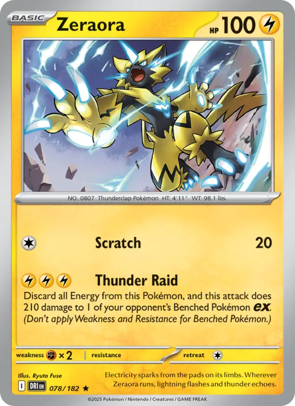 Zeraora, Destined Rivals #78