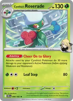Cynthia's Roserade, Destined Rivals #8/182