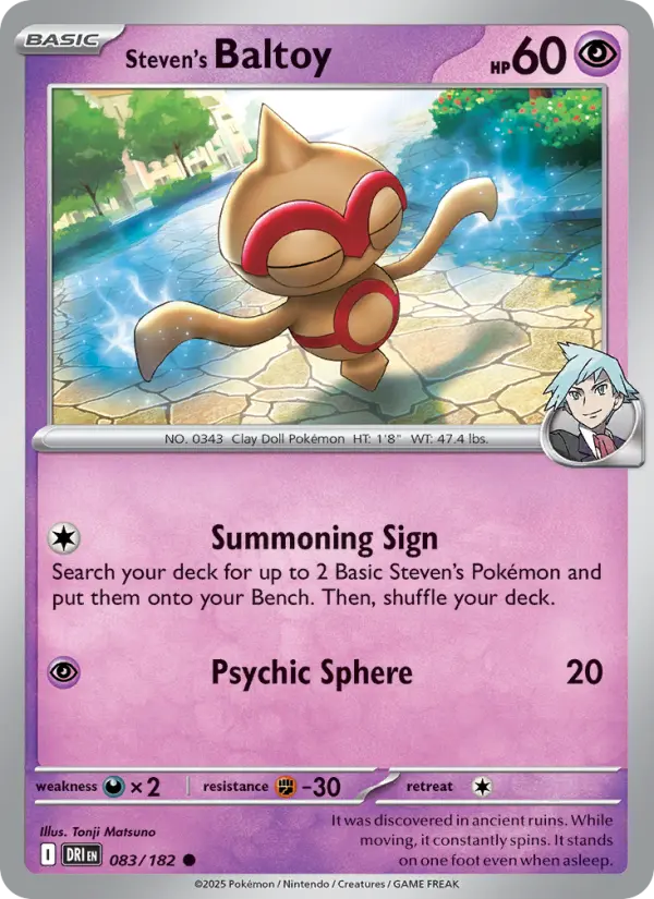 Steven's Baltoy, Destined Rivals #83