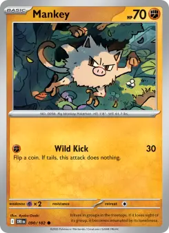 Mankey, Destined Rivals #90/182
