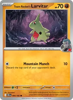 Team Rocket's Larvitar, Destined Rivals #94/182