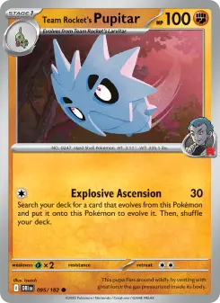 Team Rocket's Pupitar, Destined Rivals #95/182