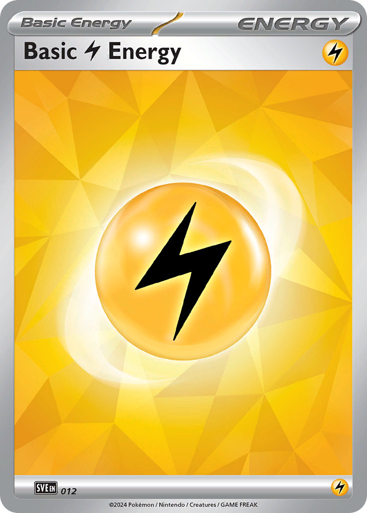 Lightning Energy, Scarlet & Violet Energy #12