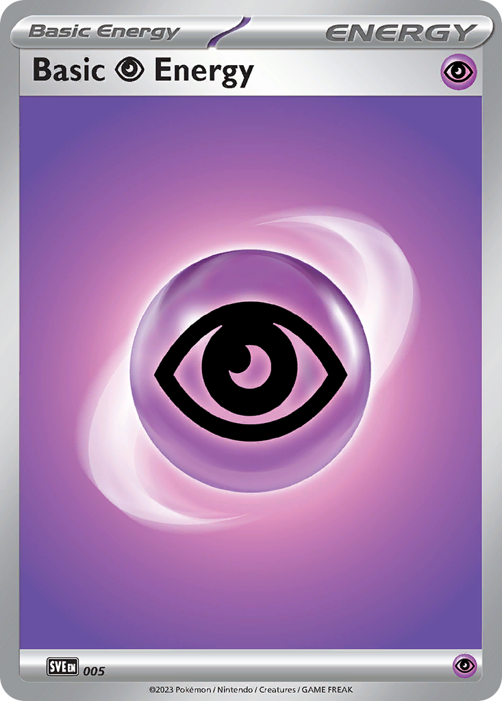 Psychic Energy, Scarlet & Violet Energy #5