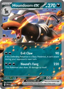 Houndoom ex, SVP Black Star Promos #103/225