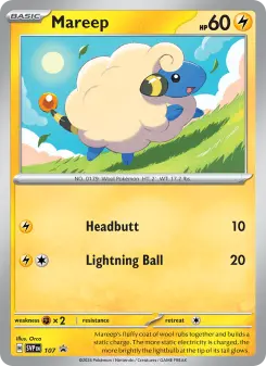 Mareep, SVP Black Star Promos #107/225