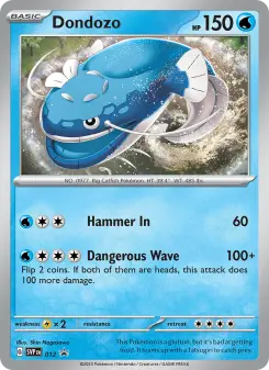 Dondozo, SVP Black Star Promos #12/225