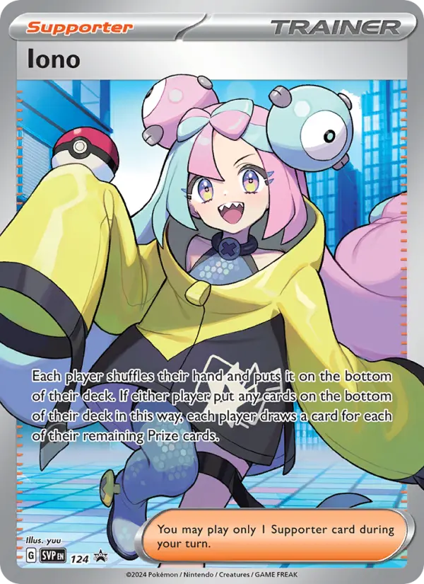 Iono, SVP Black Star Promos #124