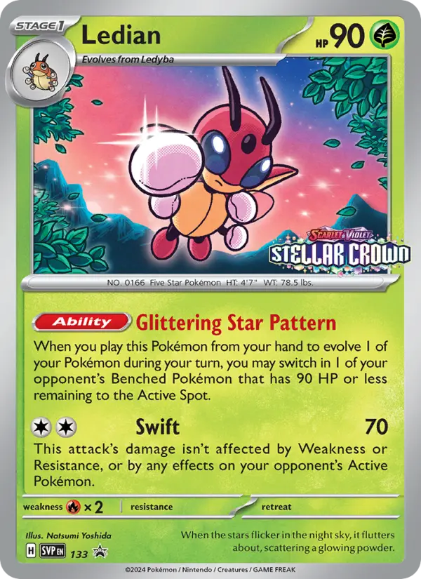 Ledian, SVP Black Star Promos #133