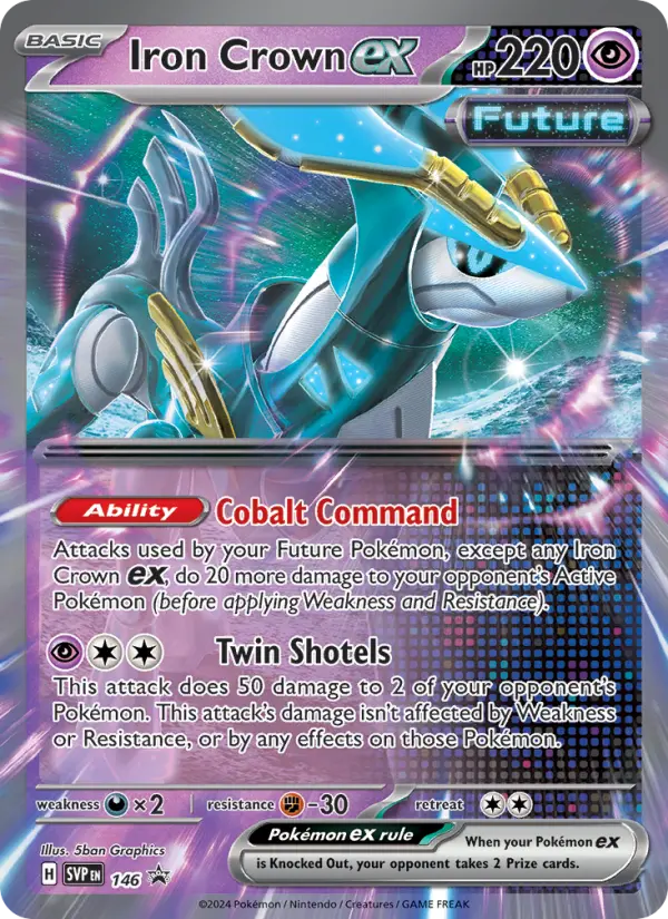 Iron Crown ex, SVP Black Star Promos #146