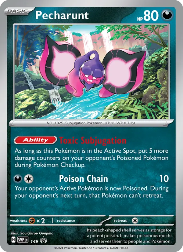 Pecharunt, SVP Black Star Promos #149