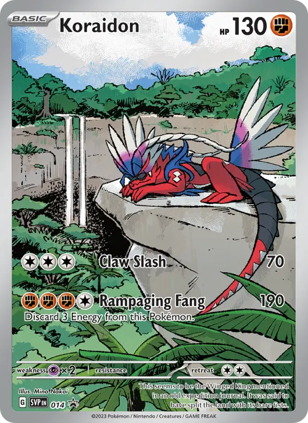 Koraidon, SVP Black Star Promos #14