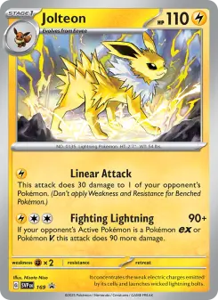Jolteon, SVP Black Star Promos #169/225