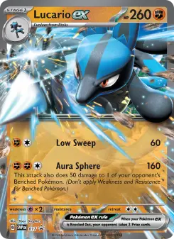 Lucario ex, SVP Black Star Promos #17/225