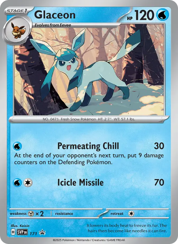 Glaceon, SVP Black Star Promos #171