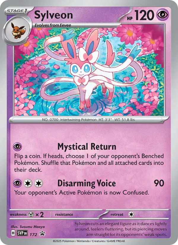 Sylveon, SVP Black Star Promos #172
