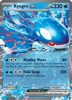 Kyogre ex, SVP Black Star Promos #178/225