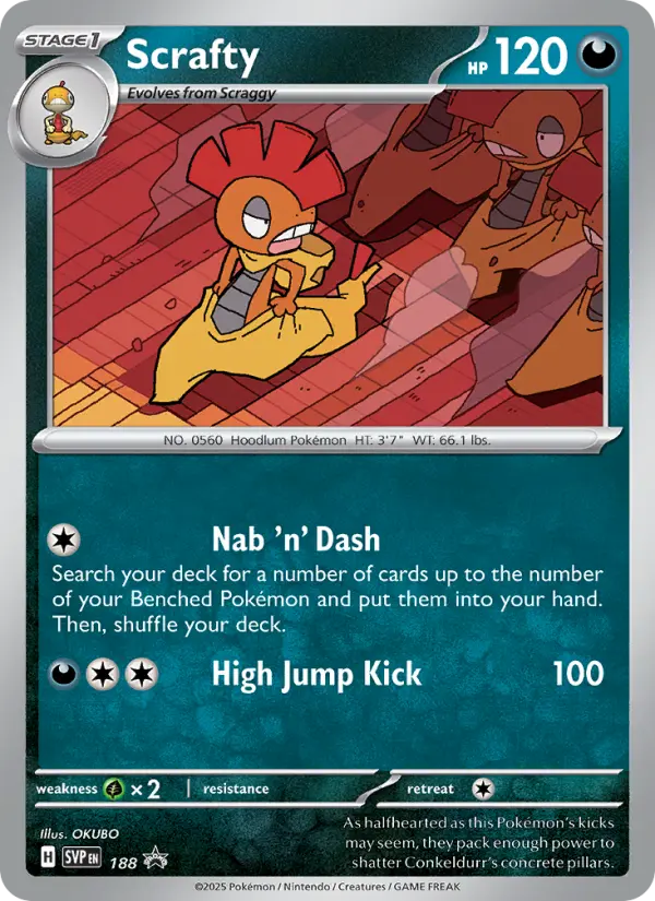 Scrafty, SVP Black Star Promos #188