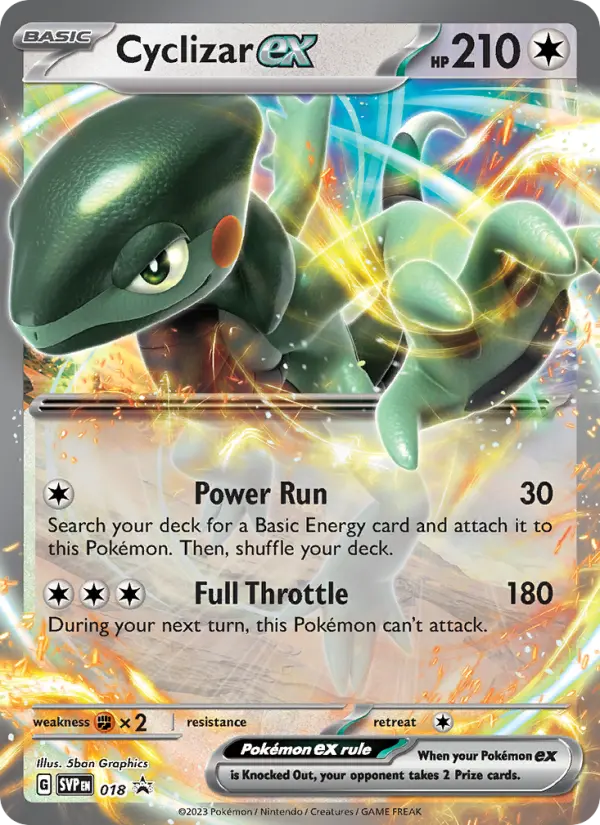 Cyclizar ex, SVP Black Star Promos #18
