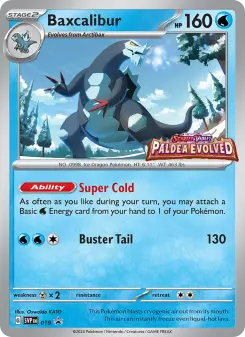 Baxcalibur, SVP Black Star Promos #19/225