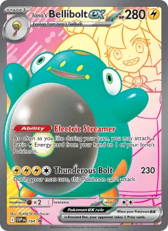 Iono's Bellibolt ex, SVP Black Star Promos #194/225
