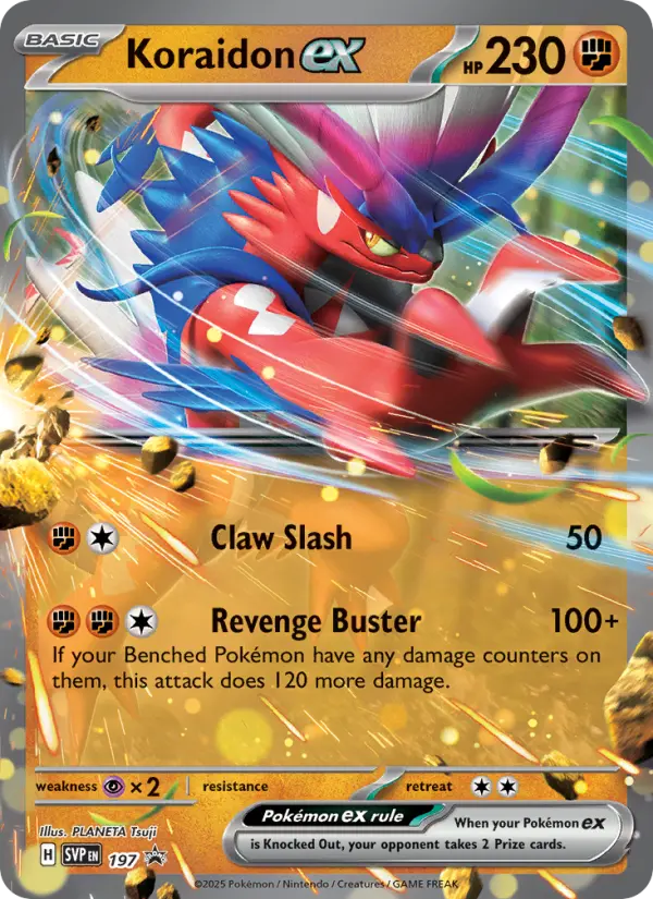 Koraidon ex, SVP Black Star Promos #197