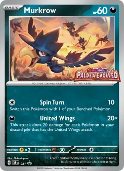 Murkrow, SVP Black Star Promos #21/225