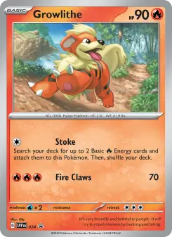 Growlithe, SVP Black Star Promos #24/225
