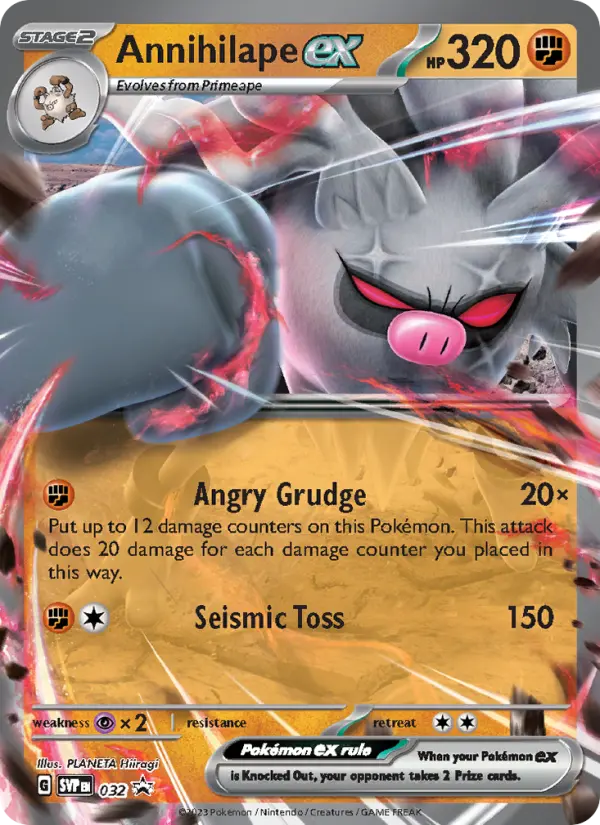 Annihilape ex, SVP Black Star Promos #32