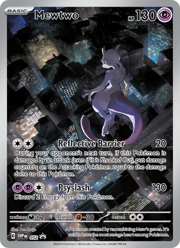 Mewtwo, SVP Black Star Promos #52
