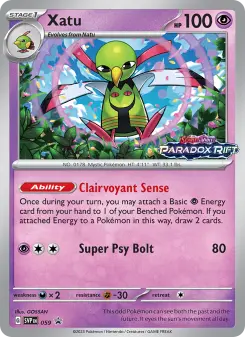 Xatu, SVP Black Star Promos #59/225