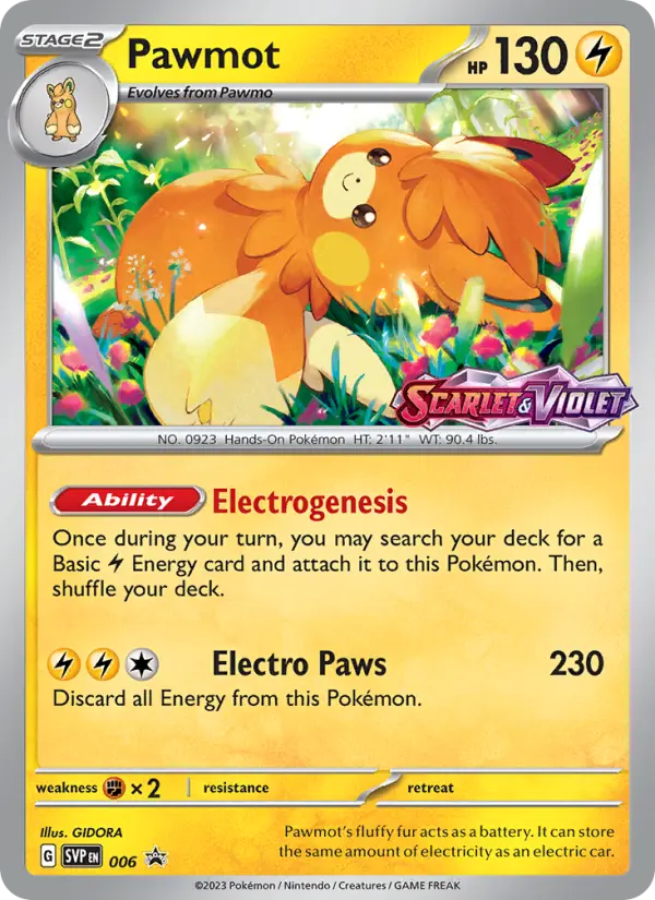 Pawmot, SVP Black Star Promos #6