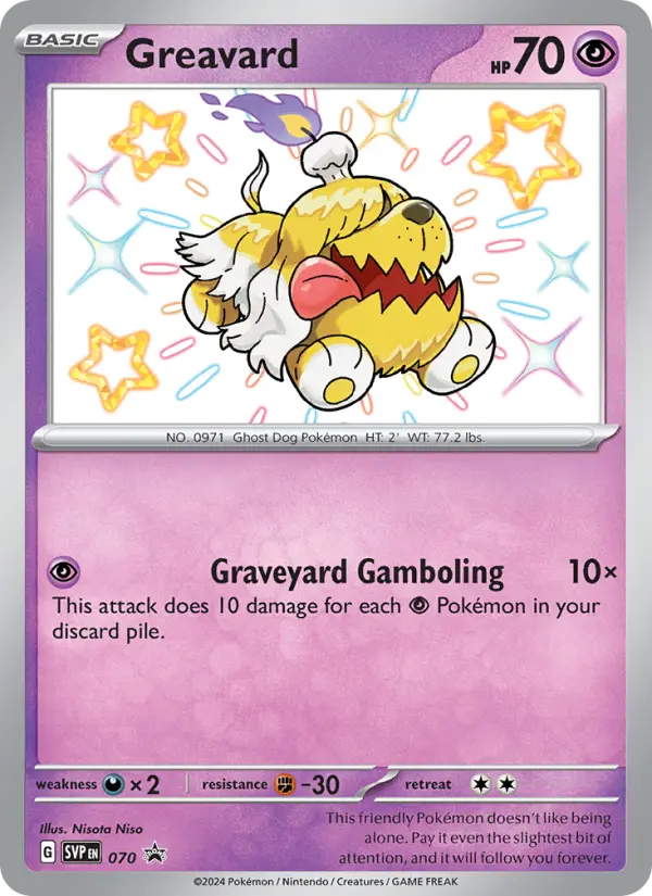 Greavard, SVP Black Star Promos #70