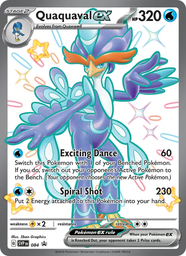 Quaquaval ex, SVP Black Star Promos #84
