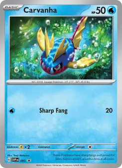 Carvanha, SVP Black Star Promos #93/225