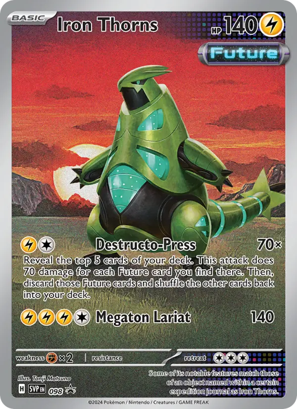 Iron Thorns, SVP Black Star Promos #98