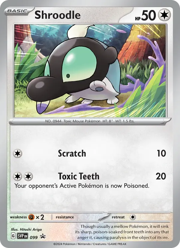 Shroodle, SVP Black Star Promos #99